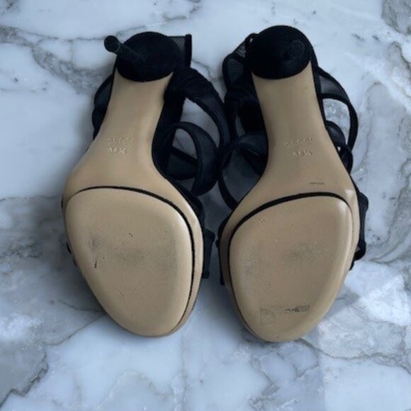 GUCCI - RUNWAY sandals NEW ! Sz 8.5 - Picture 5 of 9
